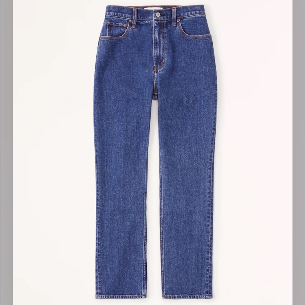 Abercrombie Curve Love Ankle Ultra High Rise Jeans